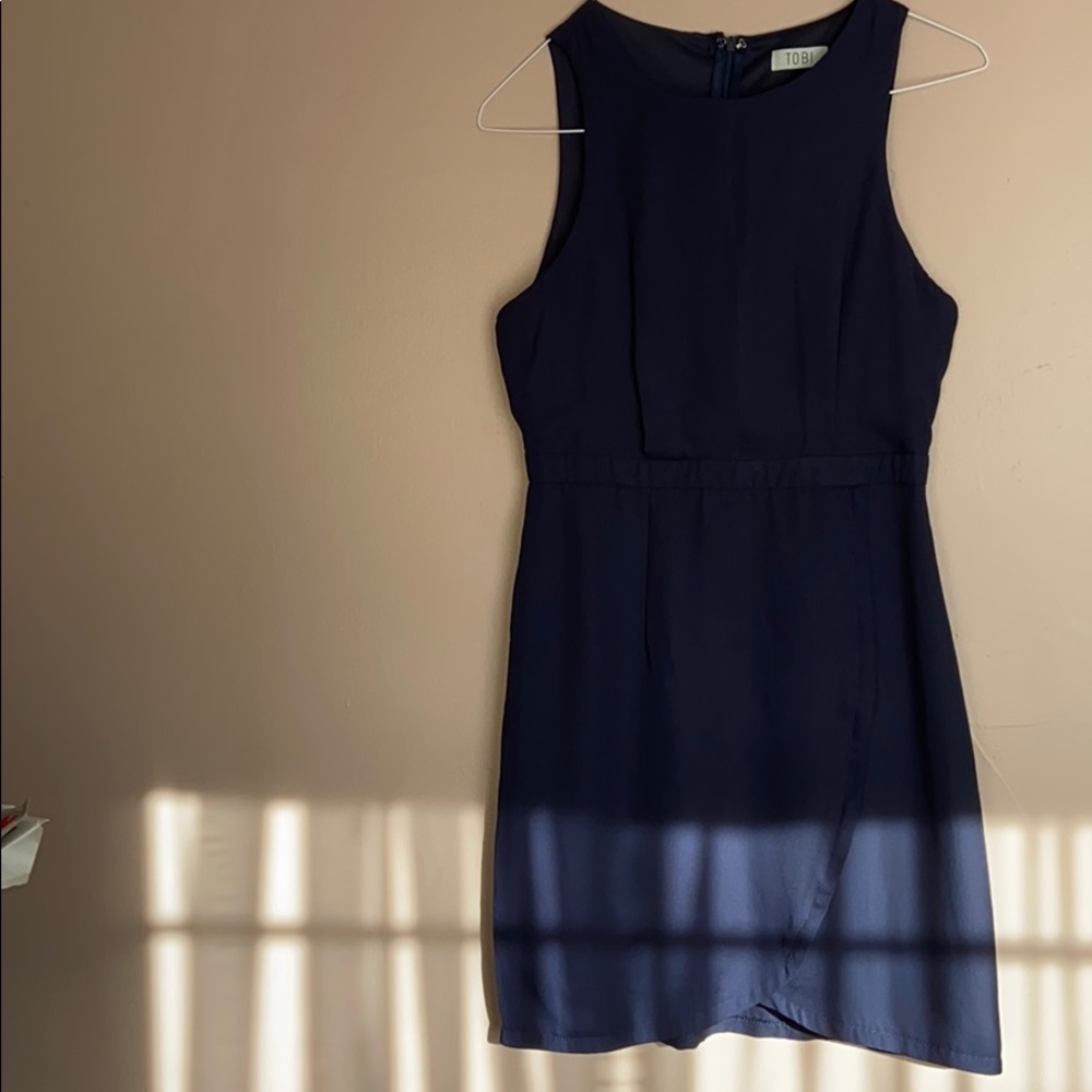 Tobi navy blue dress